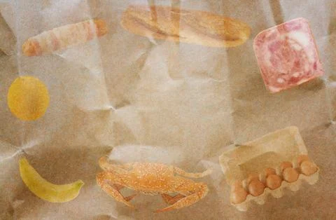 Menu Design Concept Foto stock