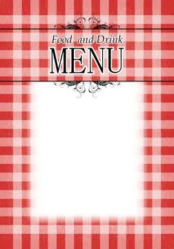 Menu design Stock Illustration