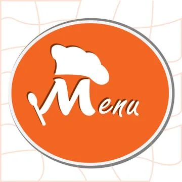 Menu design 스톡 일러스트