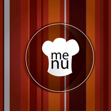 Menu design 스톡 일러스트