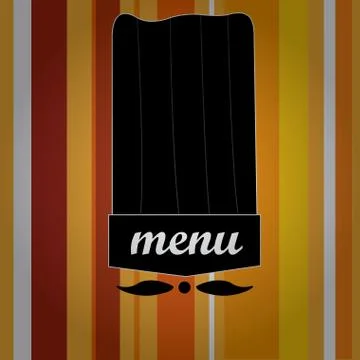 Menu design 스톡 일러스트