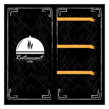 Menu design Stock Illustration