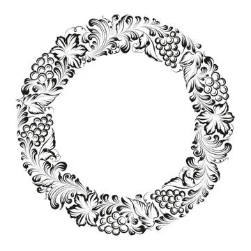 Menu design wine list. Stock Illustration