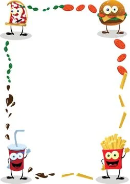 Menu Frame Stock Illustration