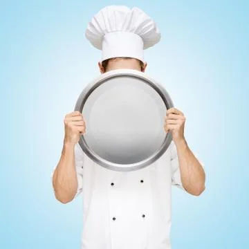 Menu in hands. Stock Photos