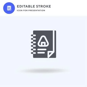 Menu icon vector, filled flat sign, solid pictogram isolated on white, logo Stock Illustration