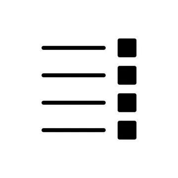 Menu Icon vector illustration. web menu sign and symbol. hamburger menu symbo Stock Illustration