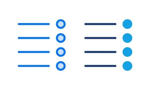 Menu Icon vector illustration. web menu sign and symbol. hamburger menu symbo Stock Illustration