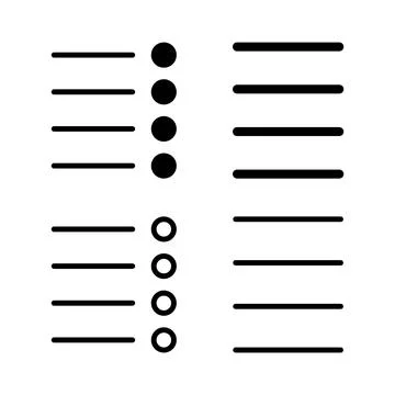 Menu Icon vector illustration. web menu sign and symbol. hamburger menu symbo Stock Illustration