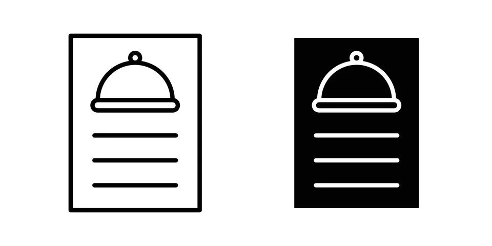 Menu icon vector symbol graphics 스톡 일러스트