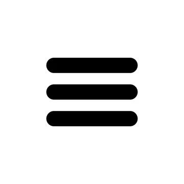 Menu Icon vector. web menu icon. hamburger menu symbol Stock-Illustration