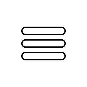 Menu Icon vector. web menu icon. hamburger menu symbol Stock Illustration