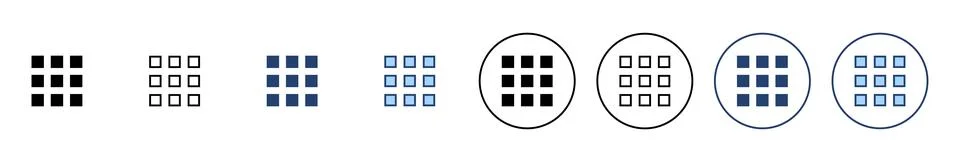 Menu icon vector. web menu sign and symbol. hamburger menu symbol Stock Illustration