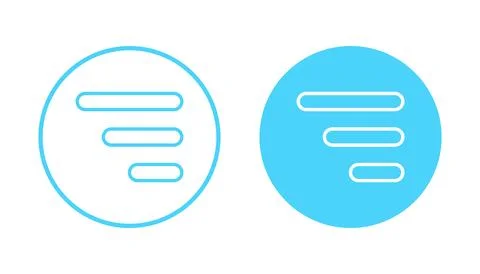 Menu icon vector. web menu sign and symbol. hamburger menu symbol Stock Illustration