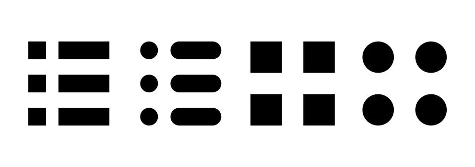 Menu icon vector. web menu sign and symbol. hamburger menu symbol Stock Illustration