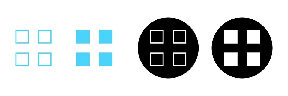 Menu icon vector. web menu sign and symbol. hamburger menu symbol Stock Illustration