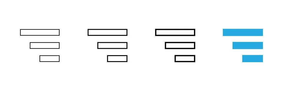 Menu icon vector. web menu sign and symbol. hamburger menu symbol 스톡 일러스트