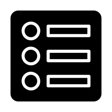 Menu icon for website or application. Concept of navigation, options, and s.. 库存插图