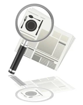 The menu Stock Illustration