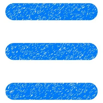 Menu Items Grainy Texture Icon Stock Illustration