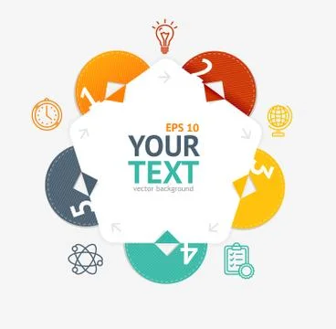 Menu Layout for Your Business. Vector Stock-Illustration