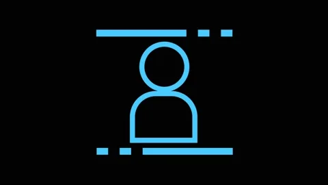 Menu light icon Stock Footage 159238968