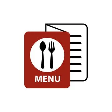 Menu line icon for restaurants Stock Illustration