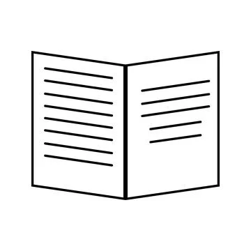 Menu line icon vector illustration Stock Illustration