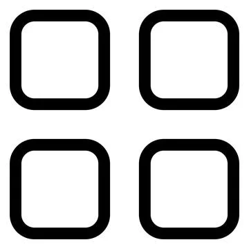 Menu line icon vector illustration isolated on white background Stock Illustration