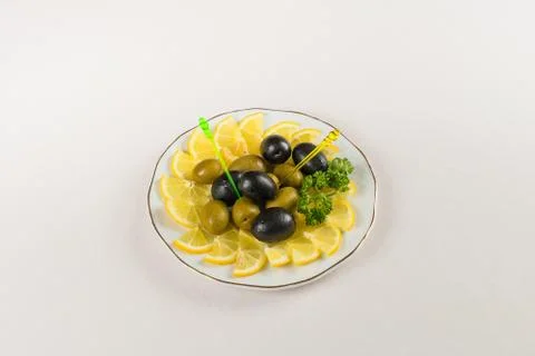 Menu for restaurant and cafe, isolated dish on the white background Stock Photos