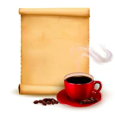 Menu for restaurant. coffee design template. vector illustration. Stock Illustration