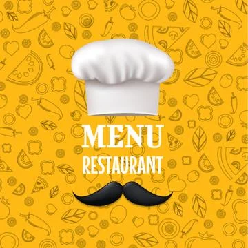 Menu Restaurant Stock Illustration