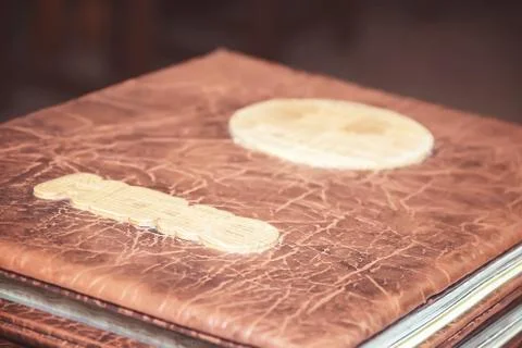 The menu at the restaurant Stock Photos