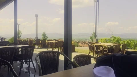 A menu on a table. Stock Footage 284644130