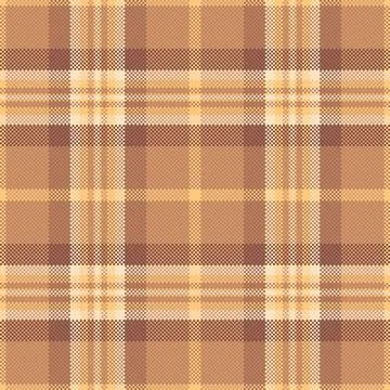 Menu tartan vector pattern, tough plaid check fabric. Structure textile bac.. Stock Illustration