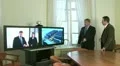 The menu on the tv screen HD Footage