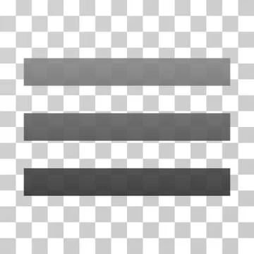 Menu Vector Gradient Icon 库存插图