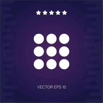 Menu vector icon Stock Illustration