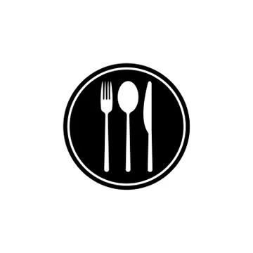 Menu vector icon. vector illustration black on white background Stock Illustration