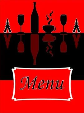 Menu vector Stock Illustration