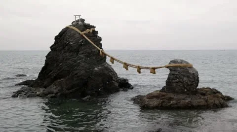 Meoto Iwa 스톡 동영상 21781807