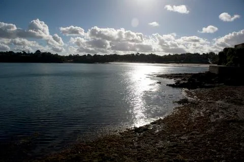 Mer à Dinard Stock Photos