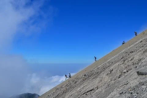 Merapi agungwidi 8/7/12 Stock Photos