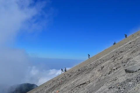 Merapi agungwidi 8/7/12 Stock Photos