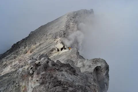 Merapi agungwidi 8/7/12 Stock Photos