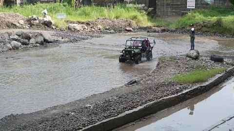 Merapi Jeep Tour Stock Photos