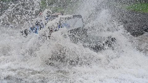 Merapi yogyakarta, central java, indonesia, 01 october 2022, local tourist, t 库存照片