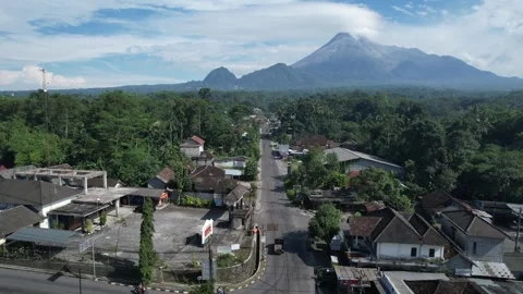 Merapi Yogyakarta Stock Footage 306267719