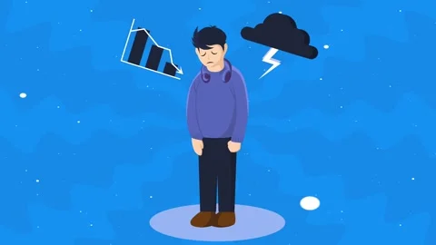 Meratapi kegagalan Stock Footage 320697544