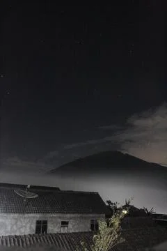 Merbabu mountain Stockfoto's